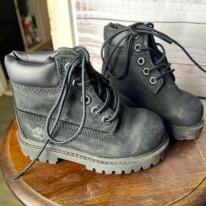 Little Boys Timberland 100% Leather Boots